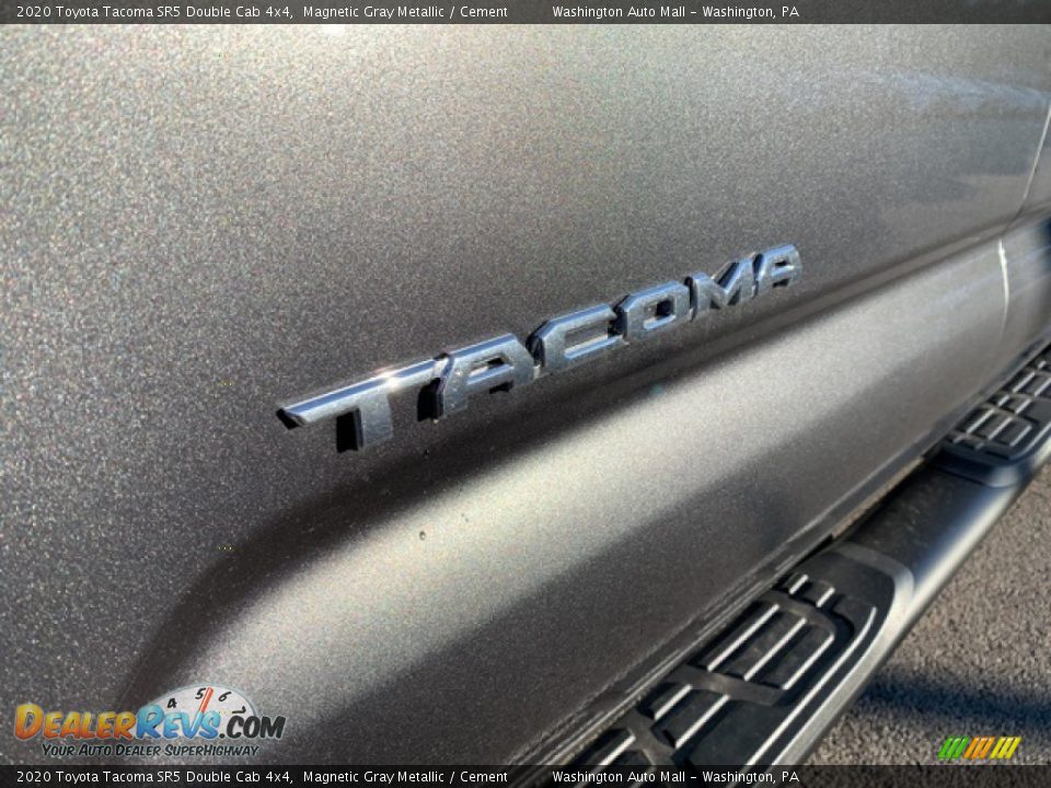 2020 Toyota Tacoma SR5 Double Cab 4x4 Magnetic Gray Metallic / Cement Photo #4