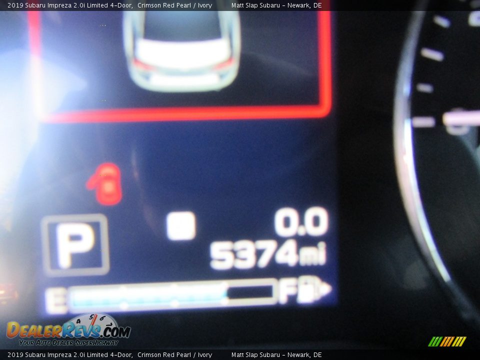 2019 Subaru Impreza 2.0i Limited 4-Door Crimson Red Pearl / Ivory Photo #29