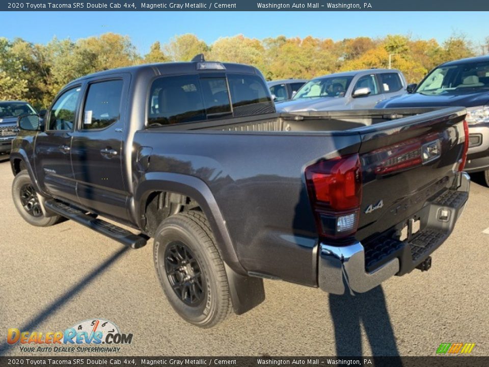 2020 Toyota Tacoma SR5 Double Cab 4x4 Magnetic Gray Metallic / Cement Photo #10