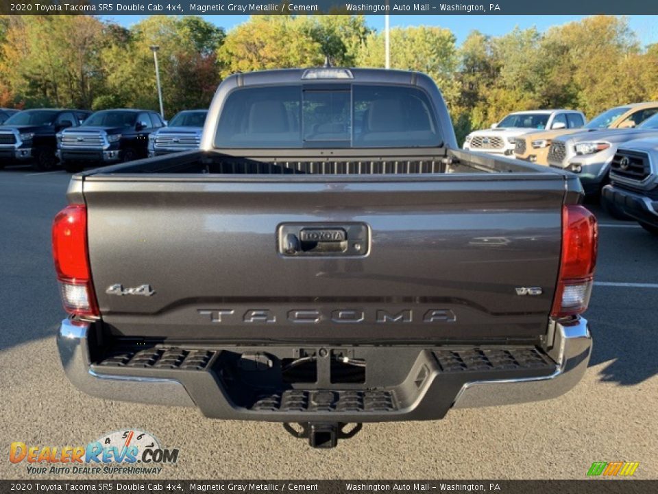 2020 Toyota Tacoma SR5 Double Cab 4x4 Magnetic Gray Metallic / Cement Photo #11