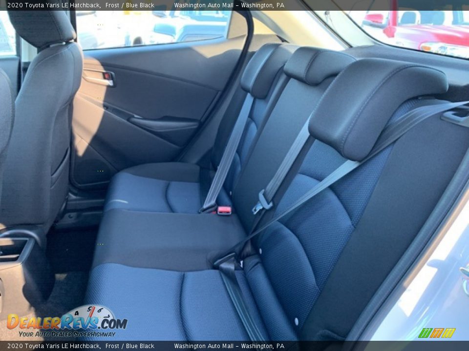 2020 Toyota Yaris LE Hatchback Frost / Blue Black Photo #6