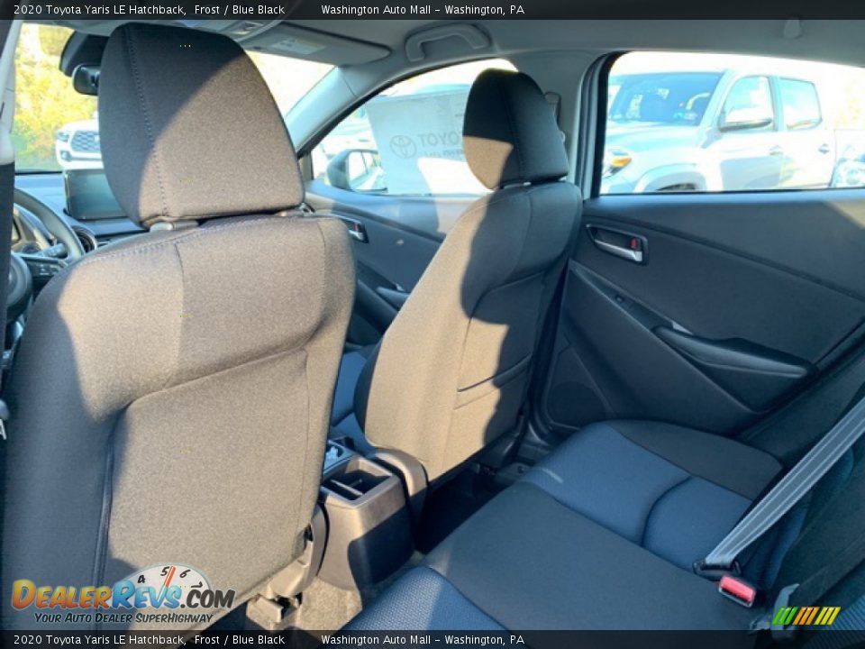 2020 Toyota Yaris LE Hatchback Frost / Blue Black Photo #7