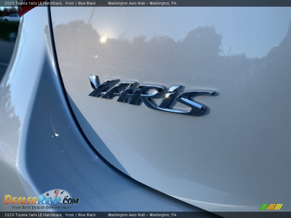 2020 Toyota Yaris LE Hatchback Frost / Blue Black Photo #10