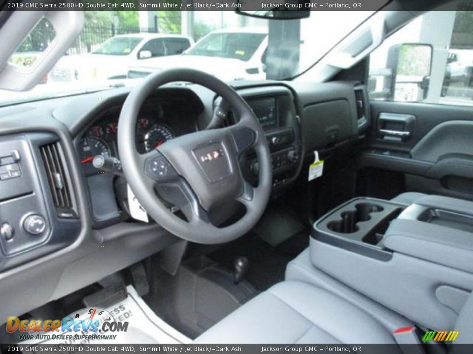 2019 GMC Sierra 2500HD Double Cab 4WD Summit White / Jet Black/­Dark Ash Photo #3