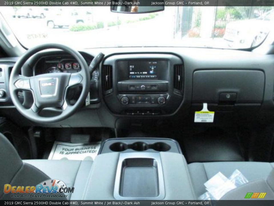 2019 GMC Sierra 2500HD Double Cab 4WD Summit White / Jet Black/­Dark Ash Photo #4