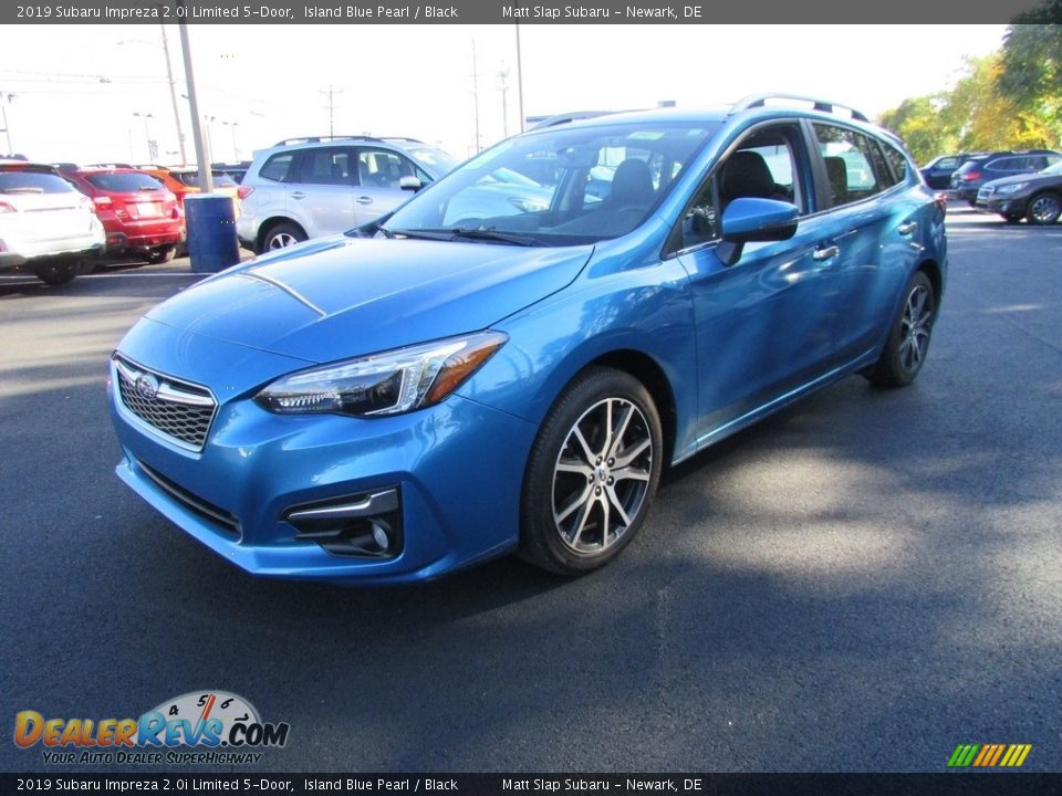 2019 Subaru Impreza 2.0i Limited 5-Door Island Blue Pearl / Black Photo #2