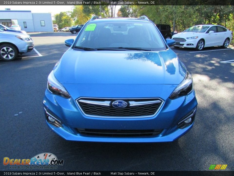 2019 Subaru Impreza 2.0i Limited 5-Door Island Blue Pearl / Black Photo #3