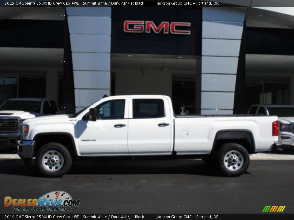 2019 GMC Sierra 3500HD Crew Cab 4WD Summit White / Dark Ash/Jet Black Photo #2