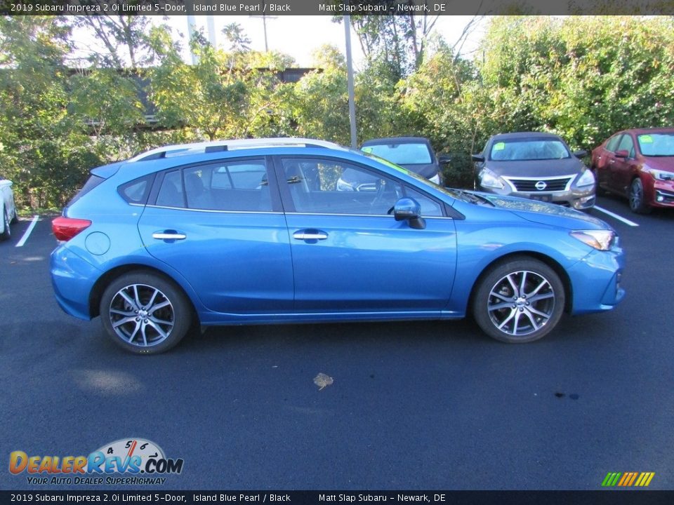 2019 Subaru Impreza 2.0i Limited 5-Door Island Blue Pearl / Black Photo #5