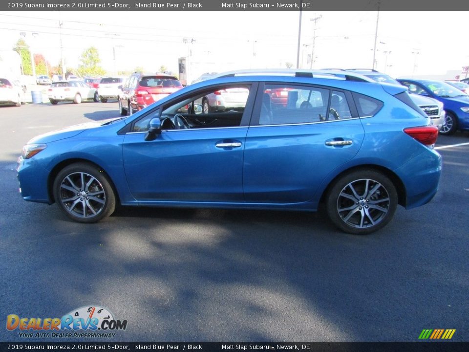 2019 Subaru Impreza 2.0i Limited 5-Door Island Blue Pearl / Black Photo #9