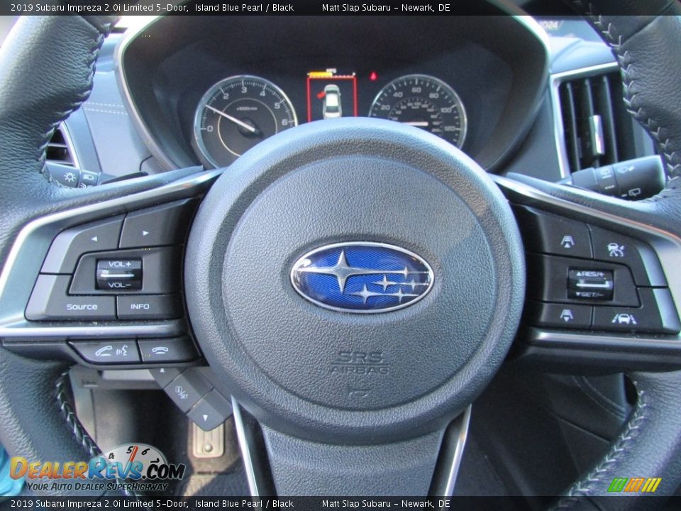 2019 Subaru Impreza 2.0i Limited 5-Door Island Blue Pearl / Black Photo #11