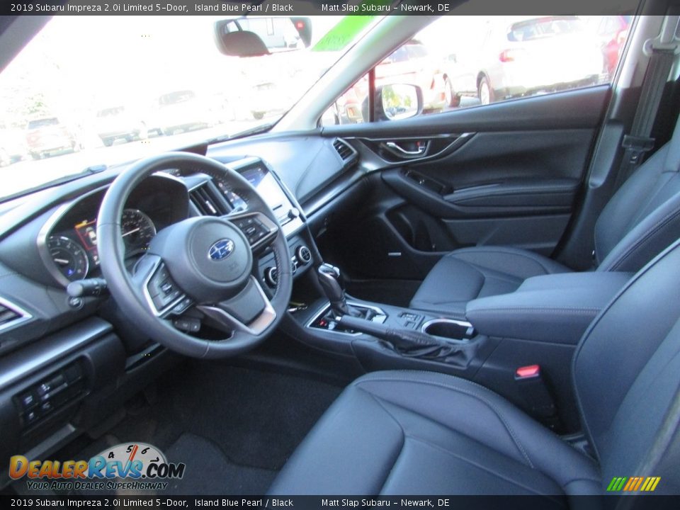 2019 Subaru Impreza 2.0i Limited 5-Door Island Blue Pearl / Black Photo #12