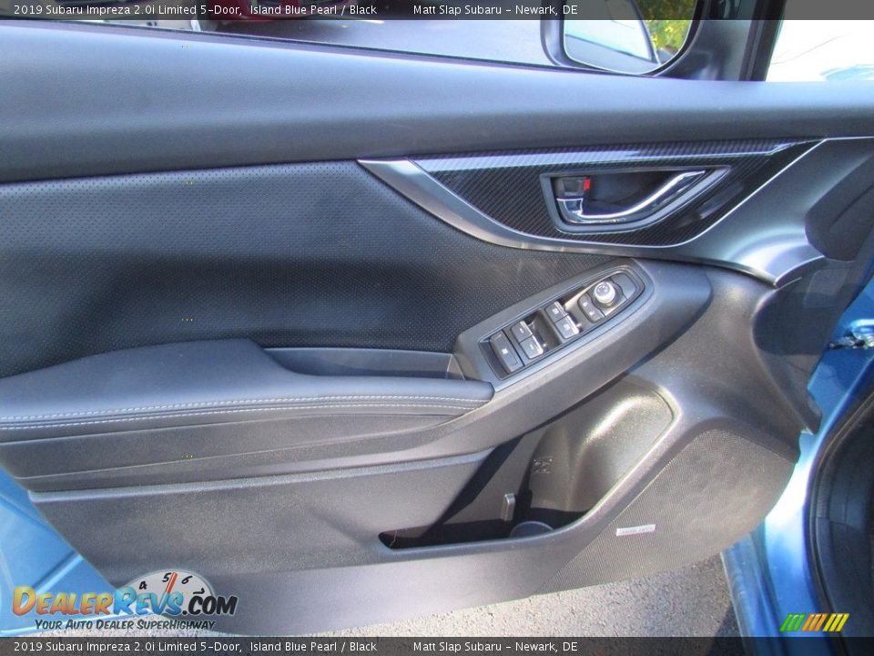 2019 Subaru Impreza 2.0i Limited 5-Door Island Blue Pearl / Black Photo #13