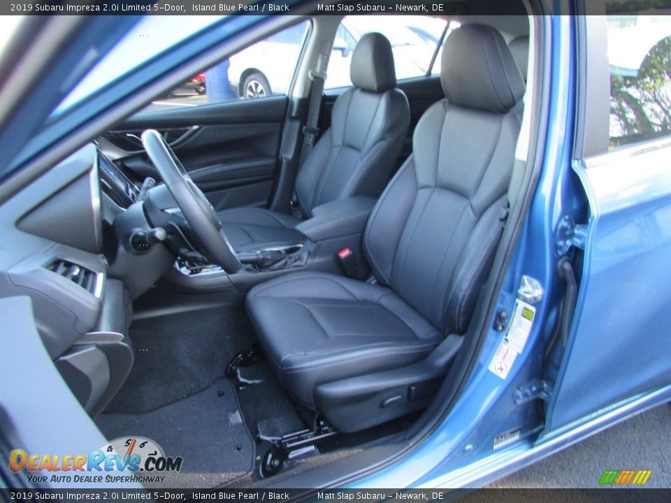 2019 Subaru Impreza 2.0i Limited 5-Door Island Blue Pearl / Black Photo #15