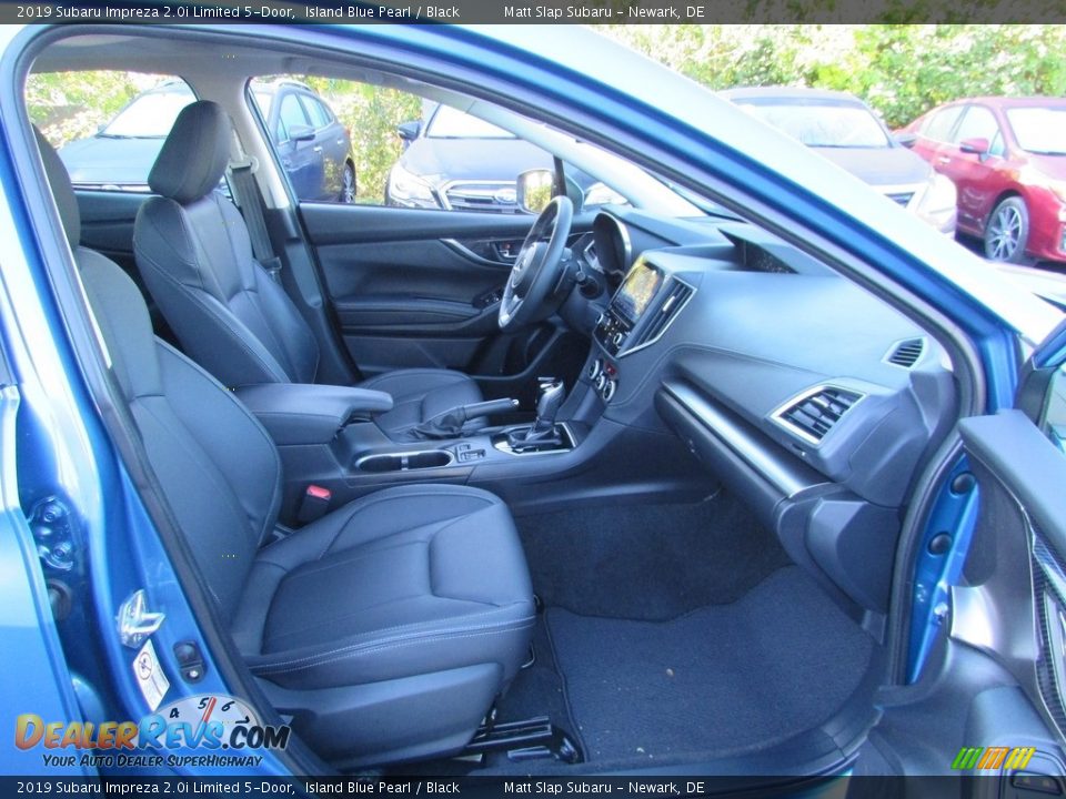 2019 Subaru Impreza 2.0i Limited 5-Door Island Blue Pearl / Black Photo #17
