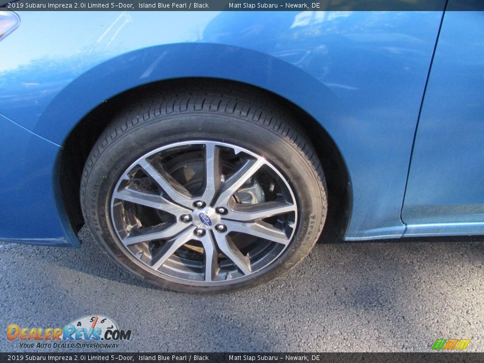 2019 Subaru Impreza 2.0i Limited 5-Door Island Blue Pearl / Black Photo #22