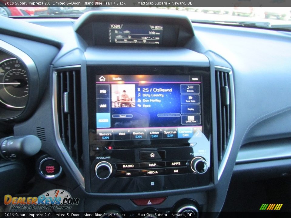 2019 Subaru Impreza 2.0i Limited 5-Door Island Blue Pearl / Black Photo #25