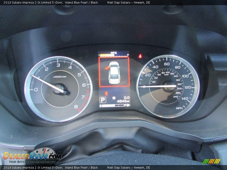 2019 Subaru Impreza 2.0i Limited 5-Door Island Blue Pearl / Black Photo #27
