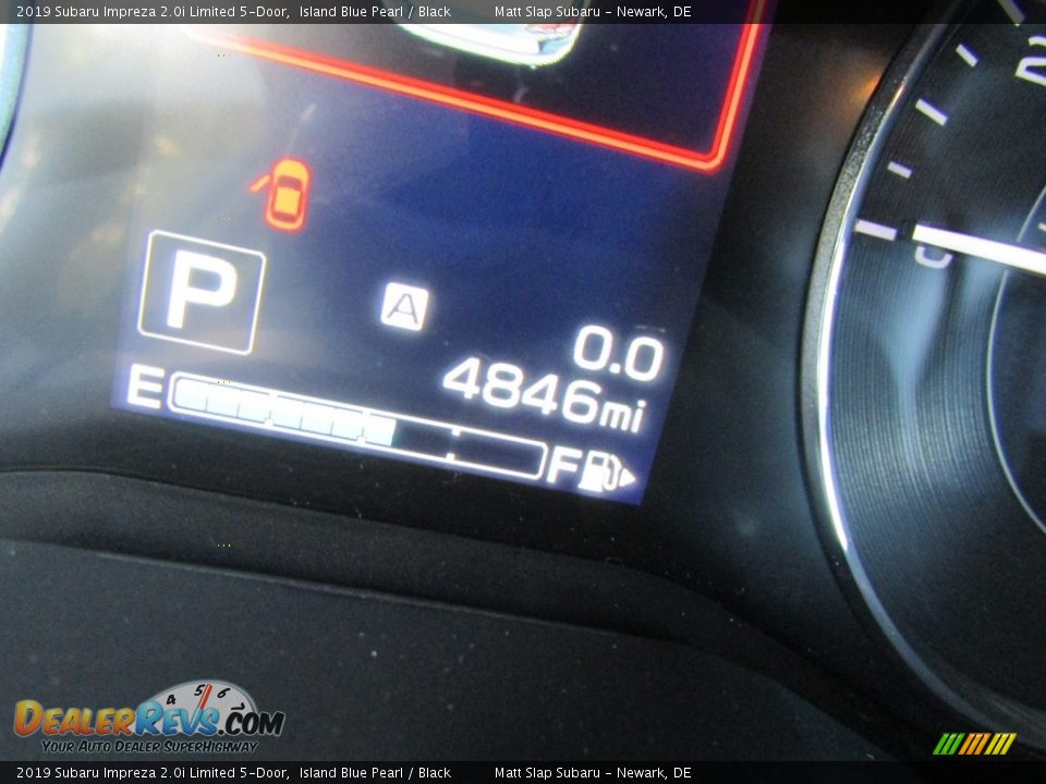 2019 Subaru Impreza 2.0i Limited 5-Door Island Blue Pearl / Black Photo #28