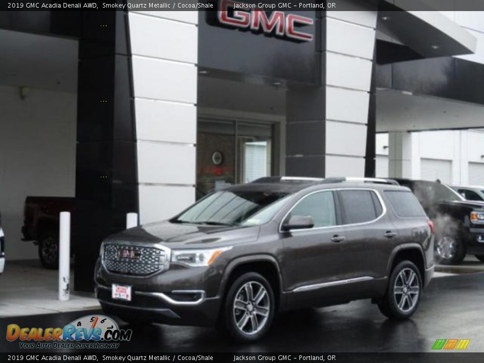 2019 GMC Acadia Denali AWD Smokey Quartz Metallic / Cocoa/Shale Photo #1