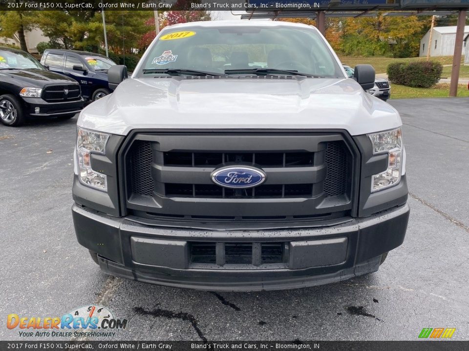 2017 Ford F150 XL SuperCab Oxford White / Earth Gray Photo #3