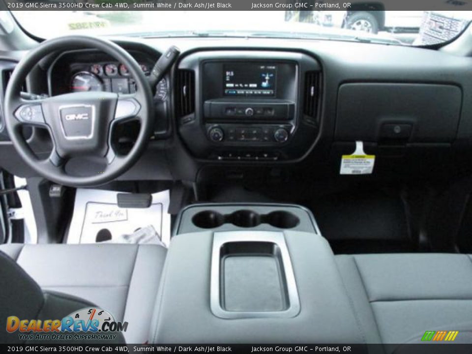 2019 GMC Sierra 3500HD Crew Cab 4WD Summit White / Dark Ash/Jet Black Photo #4