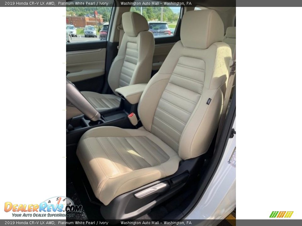 2019 Honda CR-V LX AWD Platinum White Pearl / Ivory Photo #14
