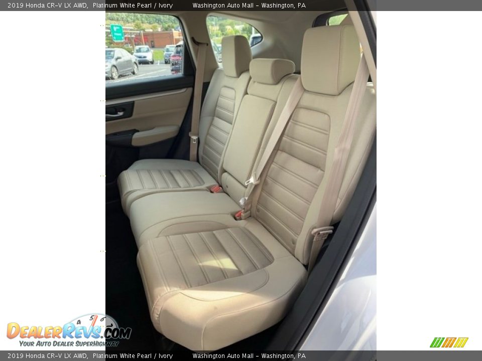 2019 Honda CR-V LX AWD Platinum White Pearl / Ivory Photo #18