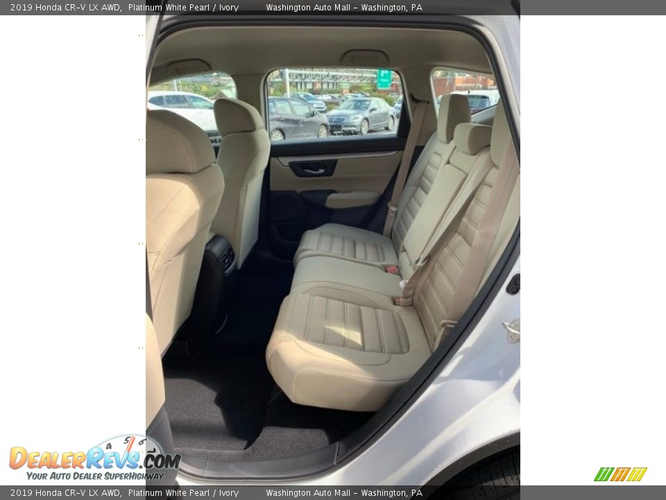 2019 Honda CR-V LX AWD Platinum White Pearl / Ivory Photo #19