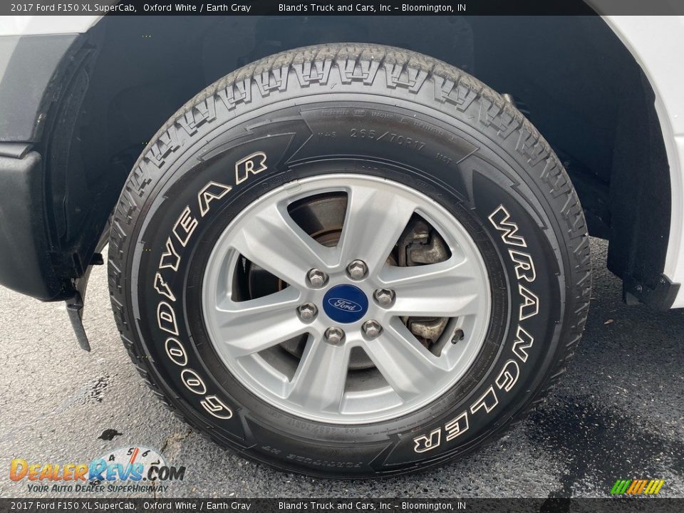2017 Ford F150 XL SuperCab Oxford White / Earth Gray Photo #24