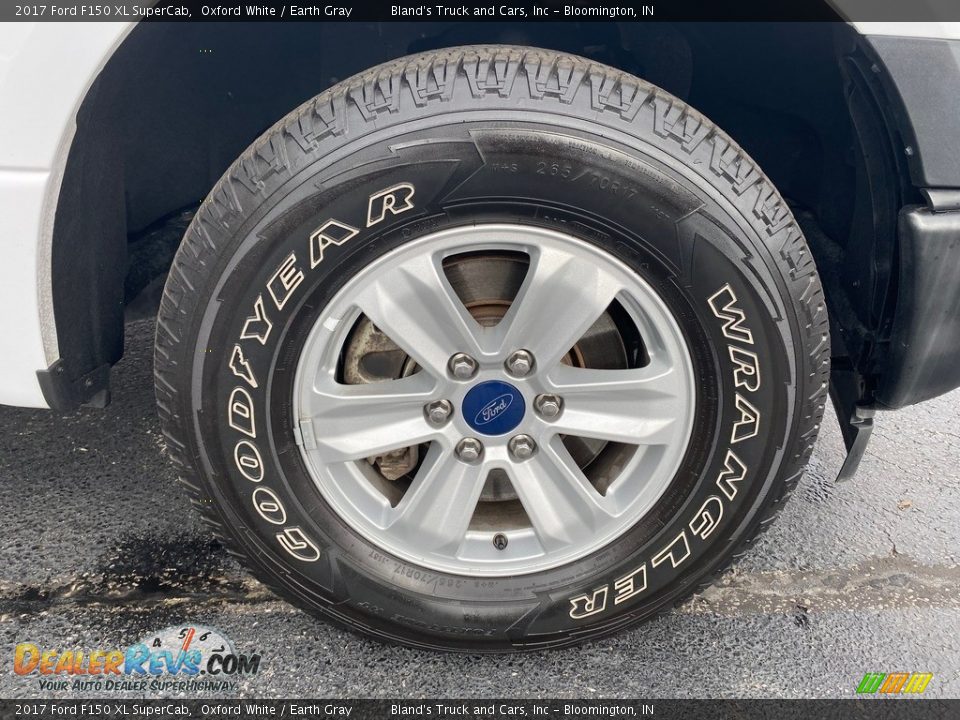 2017 Ford F150 XL SuperCab Oxford White / Earth Gray Photo #25