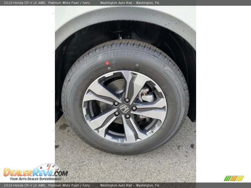 2019 Honda CR-V LX AWD Platinum White Pearl / Ivory Photo #29