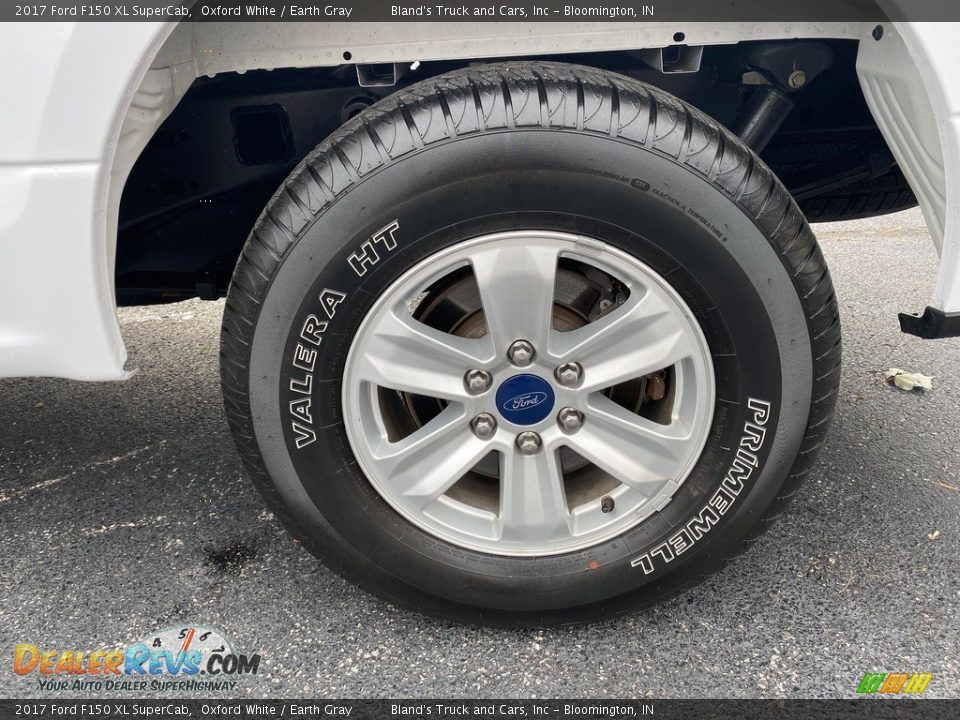 2017 Ford F150 XL SuperCab Oxford White / Earth Gray Photo #27