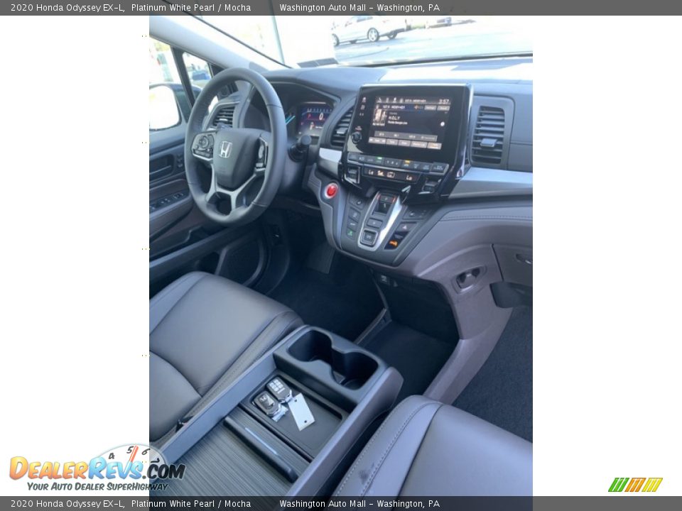 2020 Honda Odyssey EX-L Platinum White Pearl / Mocha Photo #30