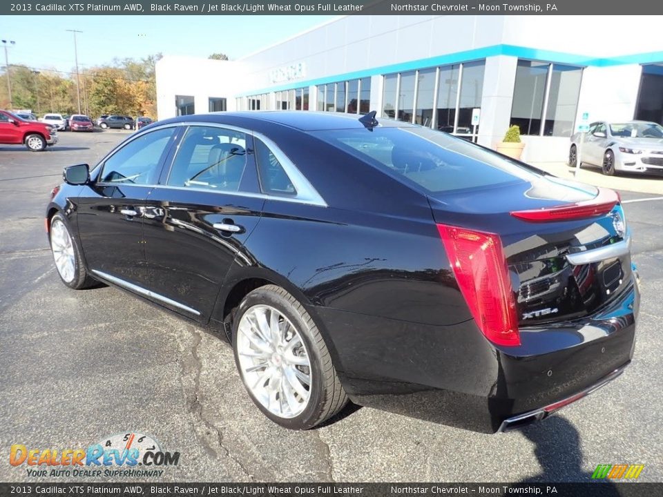 2013 Cadillac XTS Platinum AWD Black Raven / Jet Black/Light Wheat Opus Full Leather Photo #4