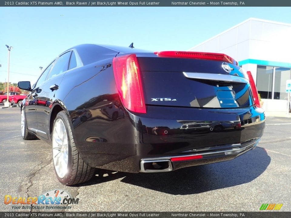 2013 Cadillac XTS Platinum AWD Black Raven / Jet Black/Light Wheat Opus Full Leather Photo #5