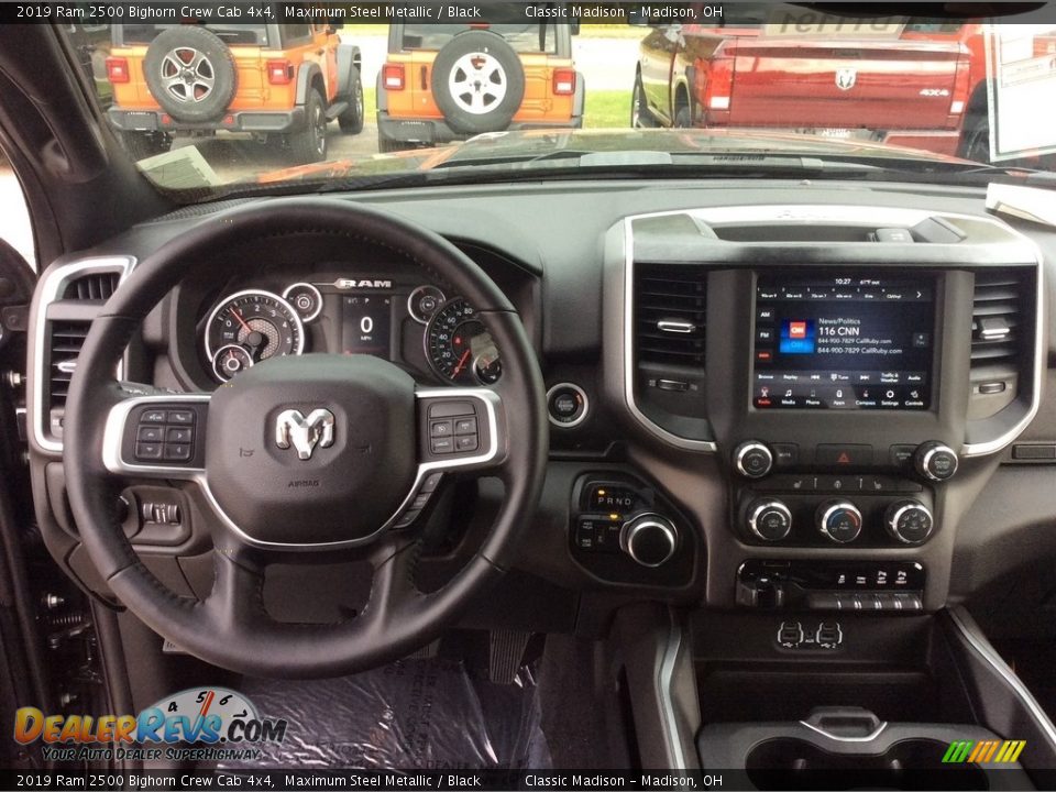 2019 Ram 2500 Bighorn Crew Cab 4x4 Maximum Steel Metallic / Black Photo #3