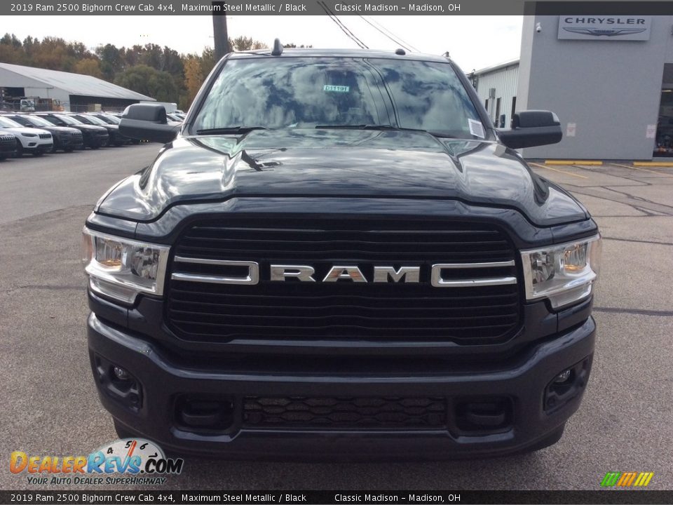 2019 Ram 2500 Bighorn Crew Cab 4x4 Maximum Steel Metallic / Black Photo #4