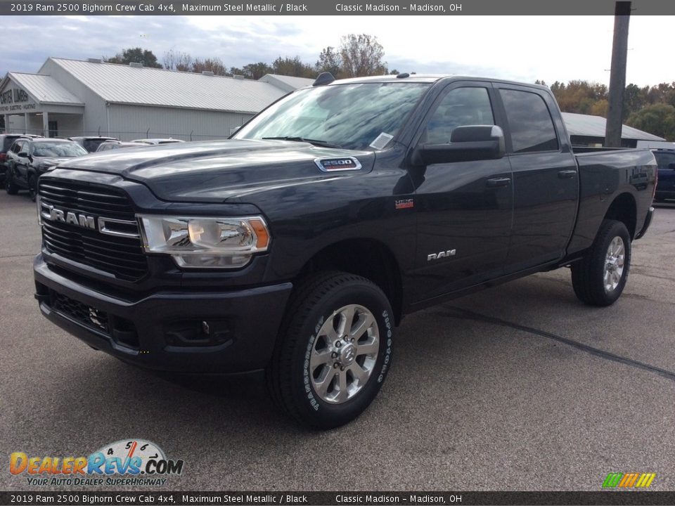 2019 Ram 2500 Bighorn Crew Cab 4x4 Maximum Steel Metallic / Black Photo #5