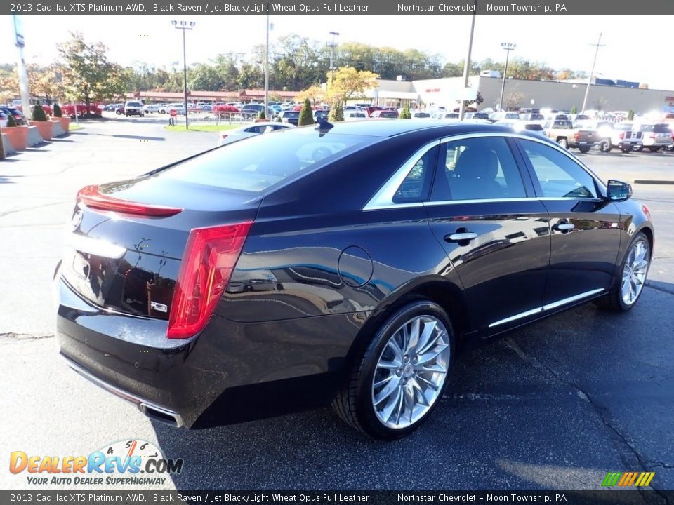 2013 Cadillac XTS Platinum AWD Black Raven / Jet Black/Light Wheat Opus Full Leather Photo #9