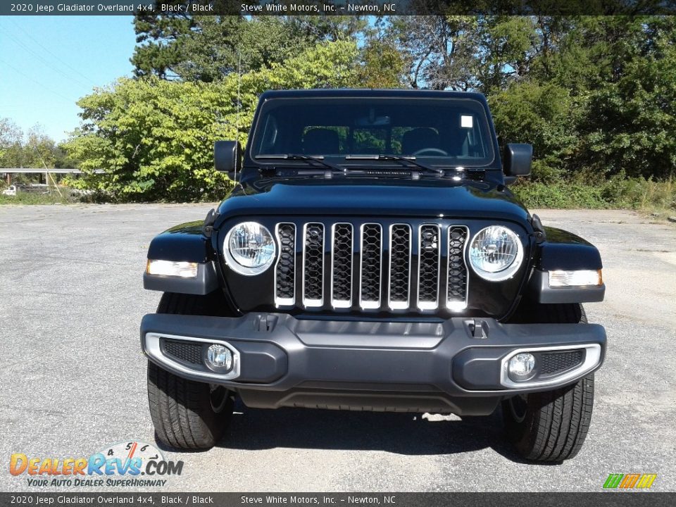 2020 Jeep Gladiator Overland 4x4 Black / Black Photo #3