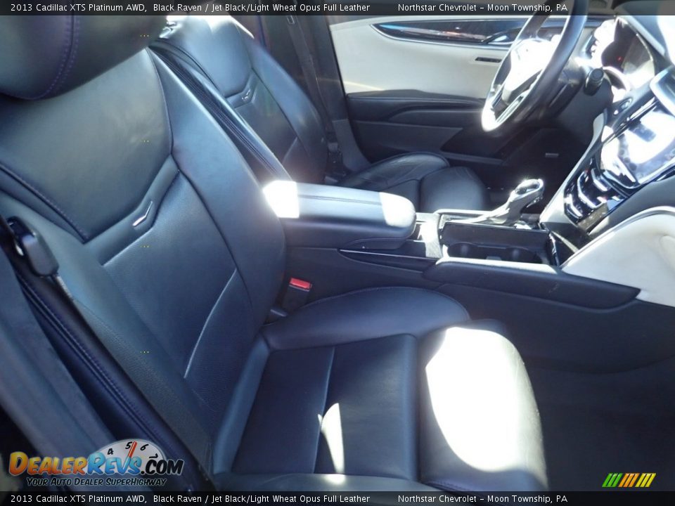 2013 Cadillac XTS Platinum AWD Black Raven / Jet Black/Light Wheat Opus Full Leather Photo #14