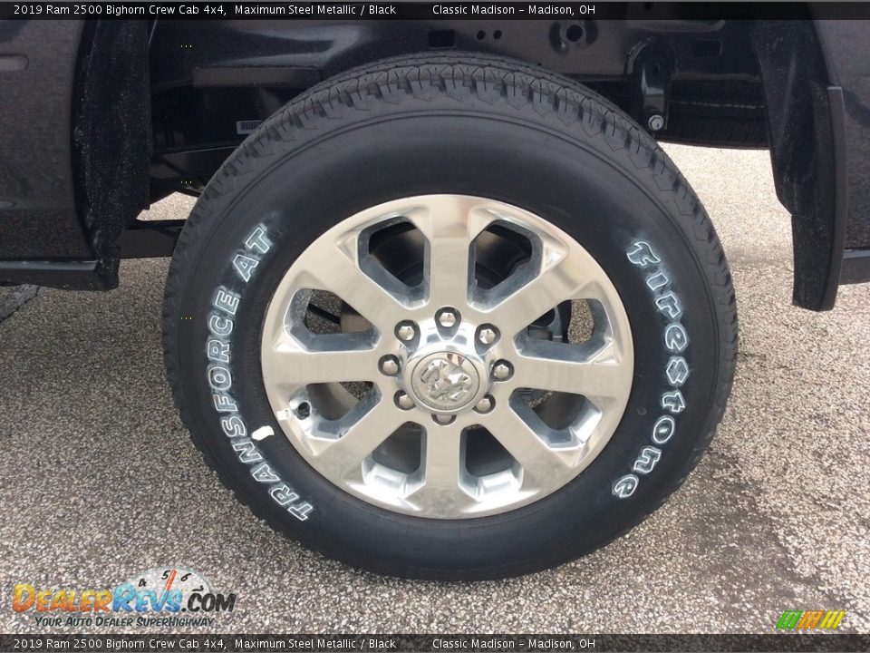 2019 Ram 2500 Bighorn Crew Cab 4x4 Maximum Steel Metallic / Black Photo #10