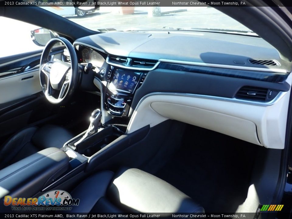 2013 Cadillac XTS Platinum AWD Black Raven / Jet Black/Light Wheat Opus Full Leather Photo #15