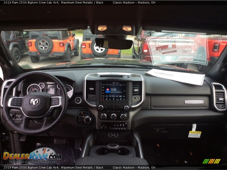 2019 Ram 2500 Bighorn Crew Cab 4x4 Maximum Steel Metallic / Black Photo #13