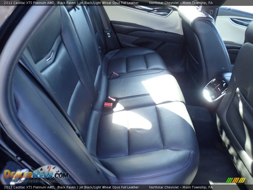 2013 Cadillac XTS Platinum AWD Black Raven / Jet Black/Light Wheat Opus Full Leather Photo #18