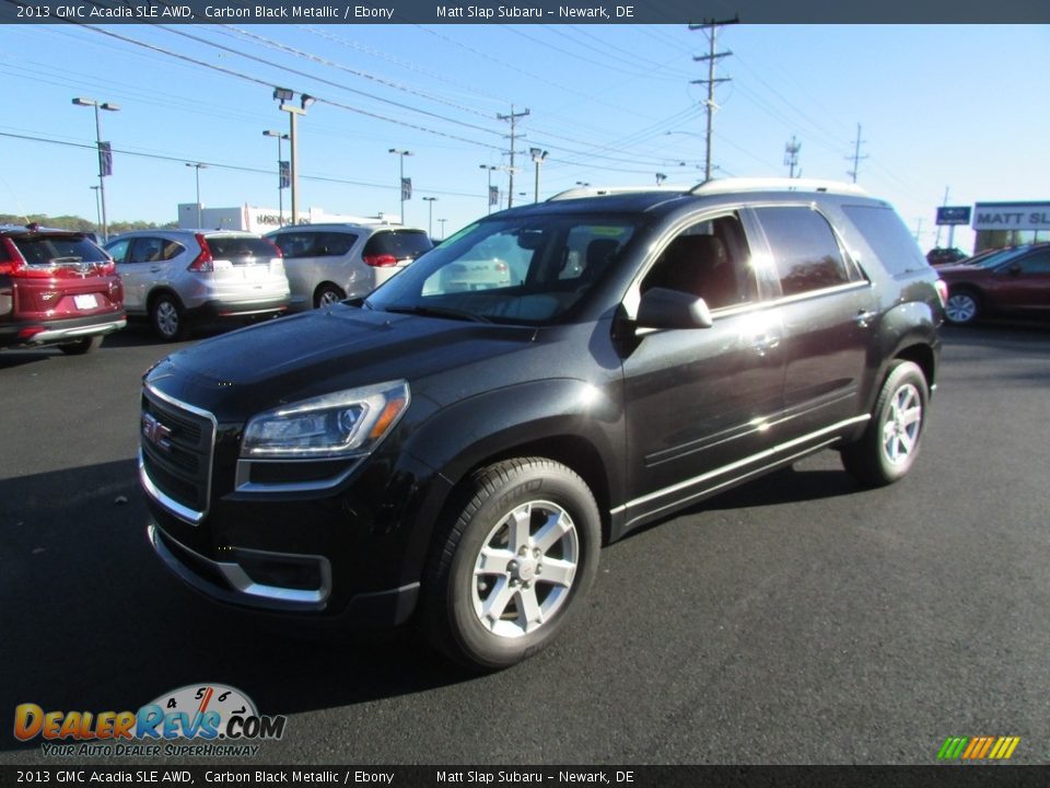 2013 GMC Acadia SLE AWD Carbon Black Metallic / Ebony Photo #2