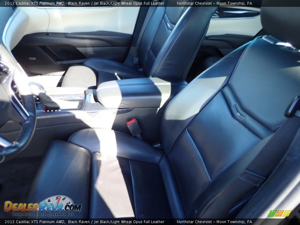 2013 Cadillac XTS Platinum AWD Black Raven / Jet Black/Light Wheat Opus Full Leather Photo #19