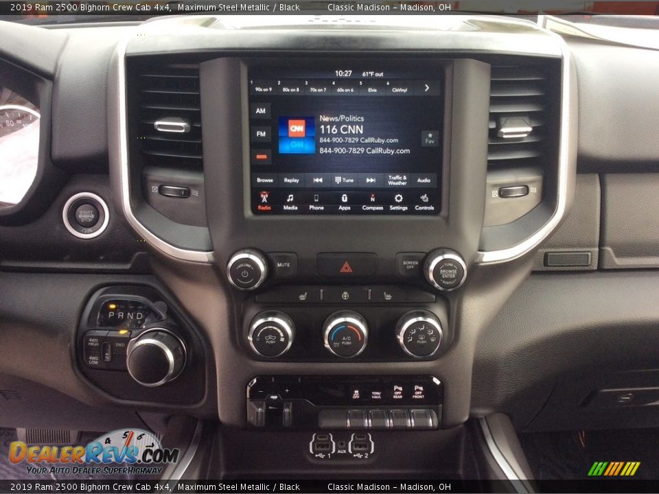 2019 Ram 2500 Bighorn Crew Cab 4x4 Maximum Steel Metallic / Black Photo #14