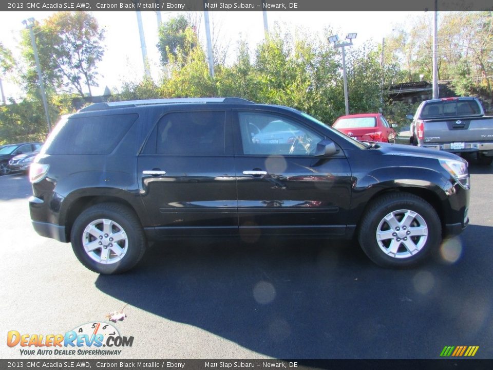 2013 GMC Acadia SLE AWD Carbon Black Metallic / Ebony Photo #5